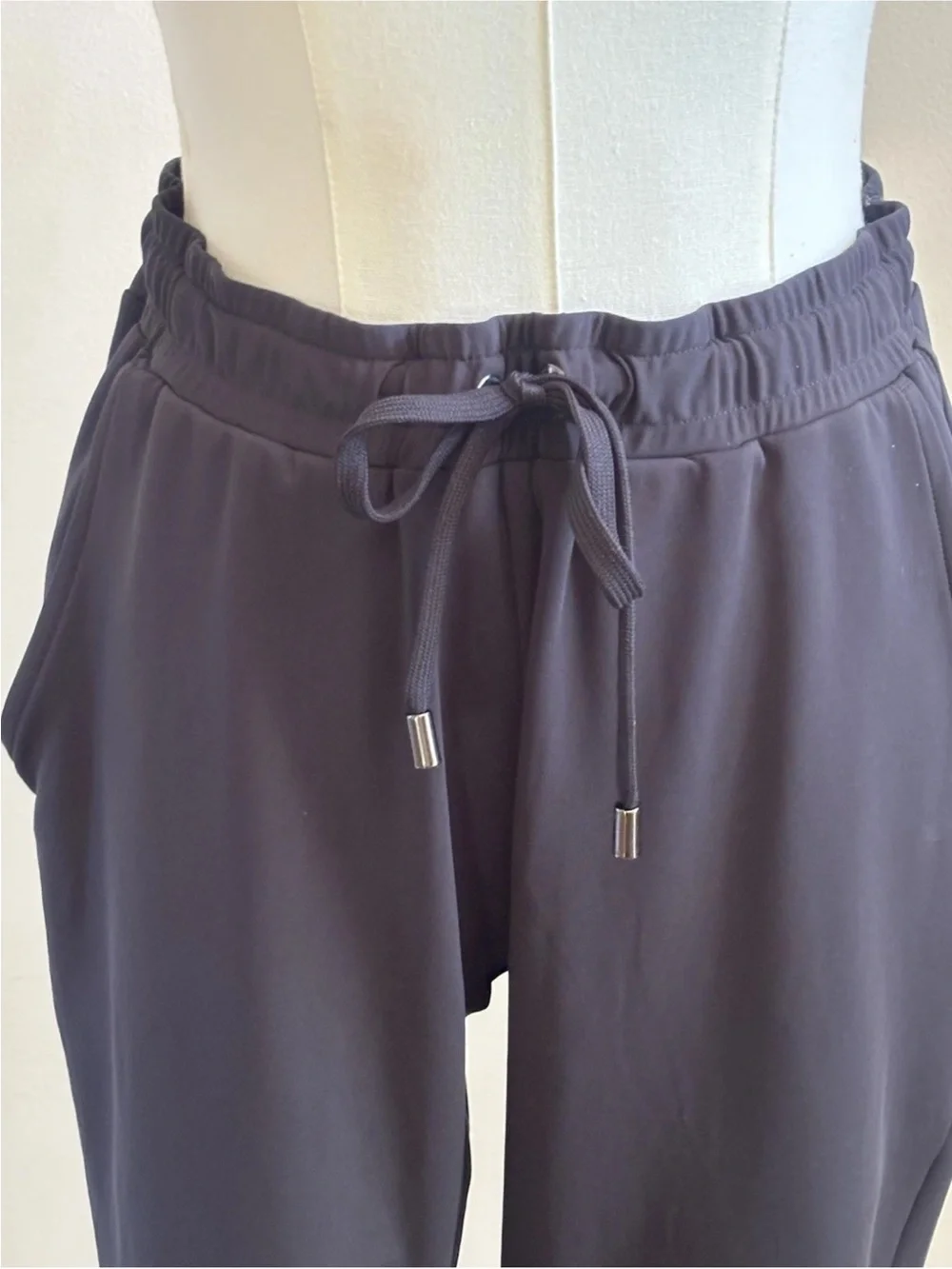 Redvanly Black Golf Jogger Pants Women’s Small Stretch Travel Athleisure Per